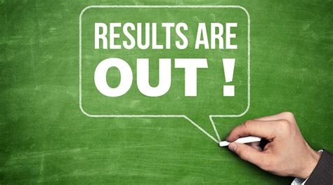 results are out .